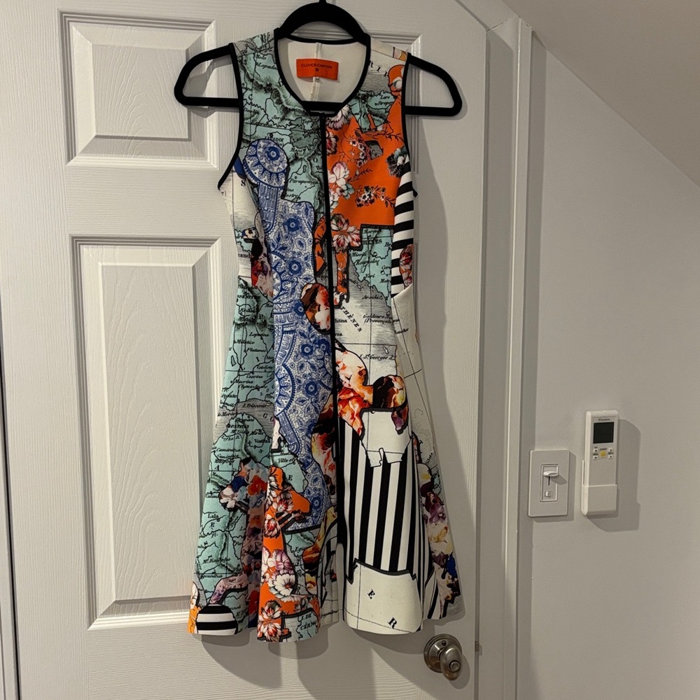 Clover Canyon Sleeveless Neoprene Dress